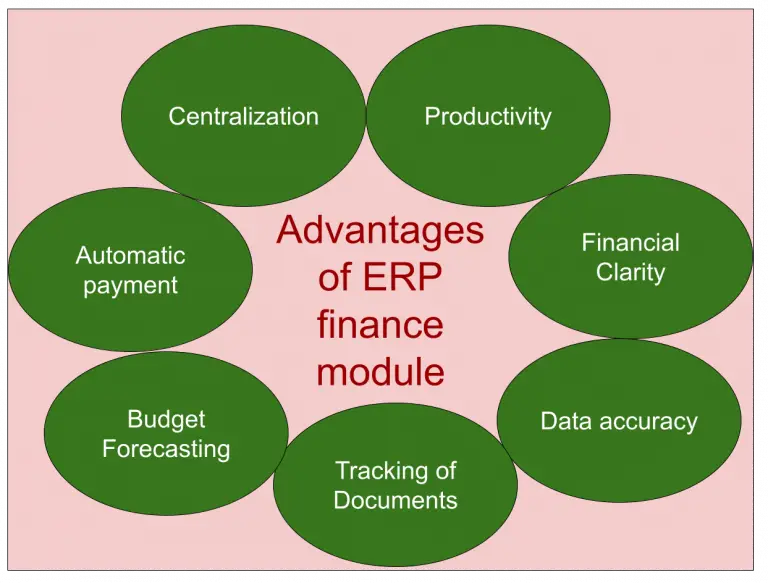 ERP Finance Module - 7 types of reports and useful features