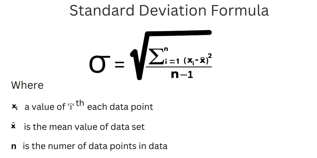 Standard Deviation Formula And Calculation Steps 