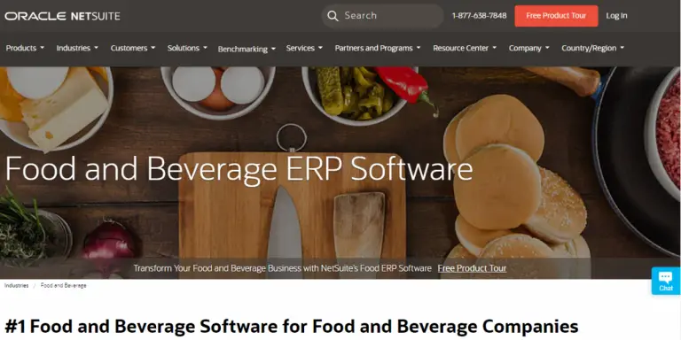 10 Best Food And Beverage ERP Software (Systems For F&B Industry)